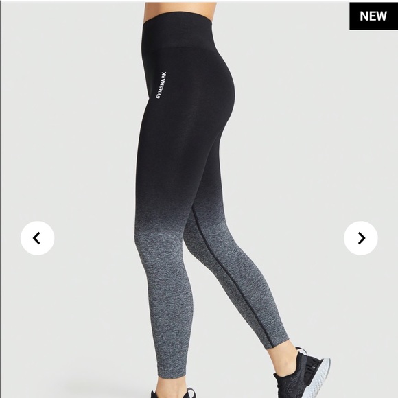 SOLD GYMSHARK ADAPT OMBRE SEAMLESS LEGGINGS - Picture 3 of 5